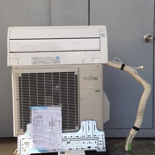稼働エアコン】 FUJITSU 富士通 【AS-C22F-W】2.2kw エアコン 6畳～9畳