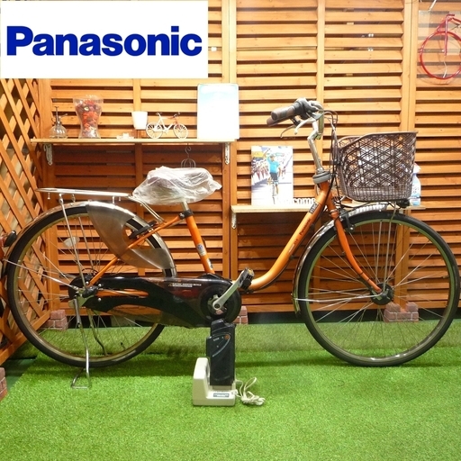 Panasonic viviDX ブラウン 新基準 電動自転車 26インチ