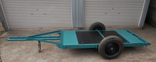 鹿児島発　運搬トレーラー　外寸　約400×152×63㎝