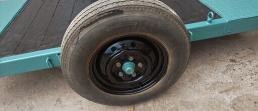 鹿児島発　運搬トレーラー　外寸　約400×152×63㎝