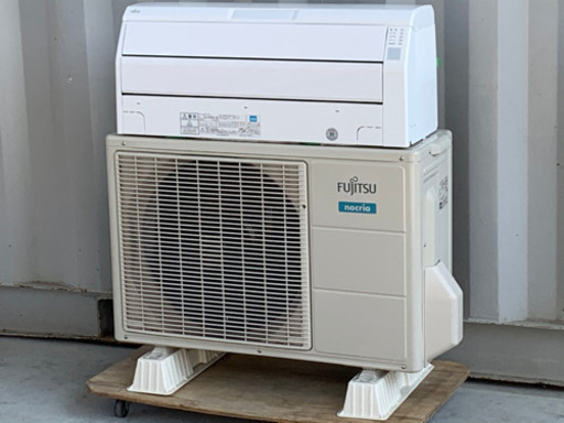 格安で！富士通 エアコン◇主に14畳◇2019製◇AS-R40H-W◇JA-0136