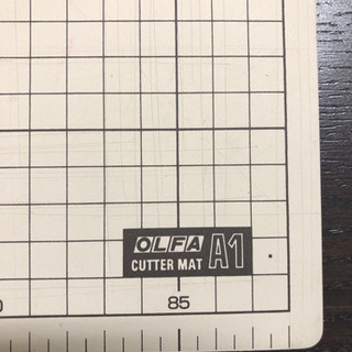 特大　A1サイズ　OLFAカッターマット　中古の画像