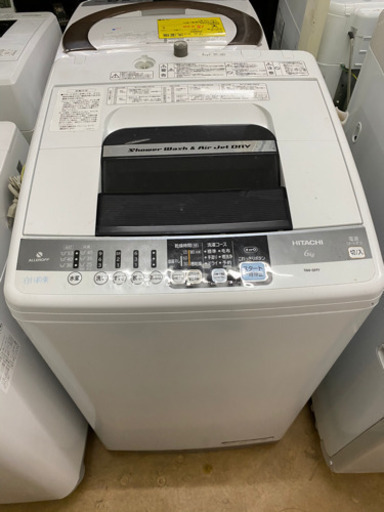 日立　6キロ　洗濯機　中古　リサイクルショップ宮崎屋20.4.9