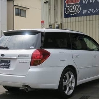 ★オートローンのご相談はくるまのミツクニへ！！★自社ローン専門中古車販売店！！　スバル　レガシィツーリングワゴン　2.0Rの画像
