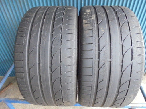 ブリヂストン POTENZA S001　295/35ZR20　2本　7～8分と6～7分溝
