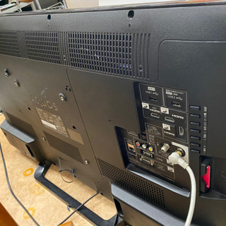 シャープ 40V型 液晶 テレビ 17年製 フルハイビジョン 外付HDD対応(裏番組