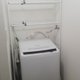 【受け渡し決定】ランドリーラック