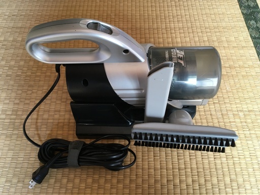 TWINBIRD AC ハンディークリーナー ジェットサイクロン シルバー HC-E241S