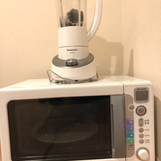 電子レンジとミキサー