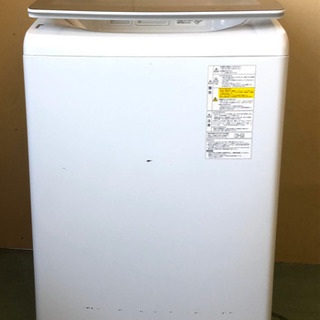 状態良好 アクア 10.0kg 洗濯乾燥機 ホワイトAQUA GTWシリーズ AQW-GTW100H-Wの画像