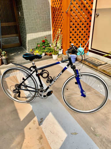 クロスバイク  シェボー 450 数回使用 美品 ウーバーイーツ