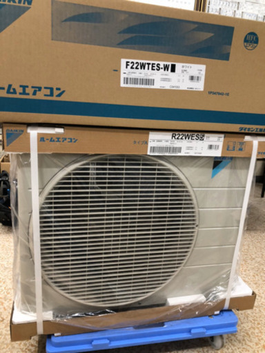 ダイキン　2.2Kw ルームエアコン　6畳用　冷暖房付