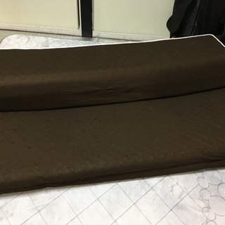 ソファーになるベッドの画像