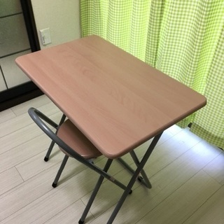 ナカバヤシ 折りたたみデスク&チェア