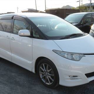 エスティマアエラスS/ワンオーナー/5万㎞台/令和4年4月/純正ナビ/地デジ/CD/DVD/バックカメラ/両側パワスラ/フリップダウン/スマートキーの画像