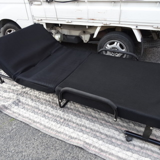   【お買い上げありがとうございました】折りたたみベット　シング...