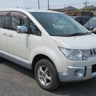 デリカD5GパワーPKG/令和4年4月/純正HDDナビ/地デジ/DVD/CD/F.S.Bカメラ/フリップダウン/両側パワスラ/スマートキー/運転席パワーシートの画像