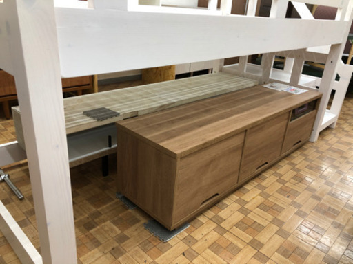 （展示品★美品）ロフトベッド　在庫1点【自社配送★代引き可】