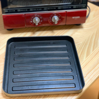 中古【タイガー】14年製「オーブントースター」レッドの画像
