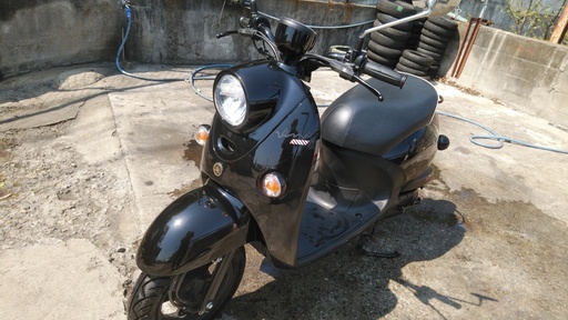 ⭐ヤマハビーノFI　SA37J　黒　インジェクションのキレイな原付