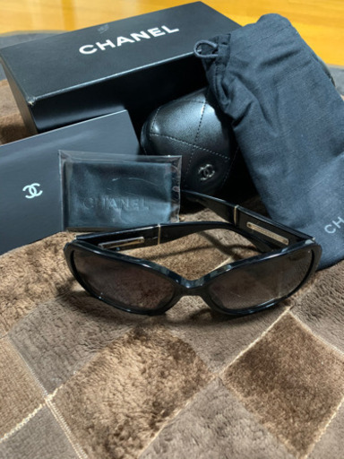 CHANEL シャネル PRE-OWNED ココマーク サングラス