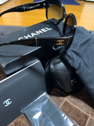 CHANEL シャネル PRE-OWNED ココマーク サングラス