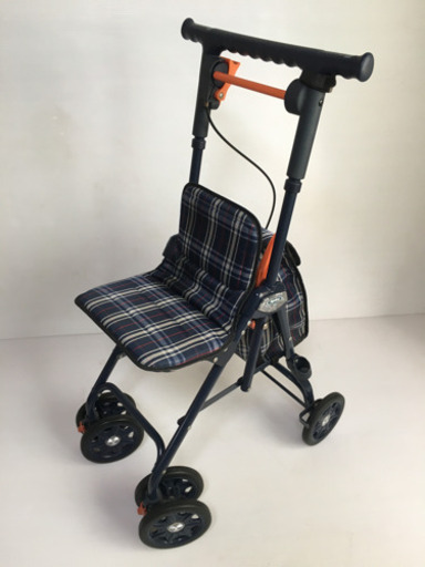 ◆アップリカ Applica◆お達者カー ショッピング(BL) 30002 シルバーカー 手押し車