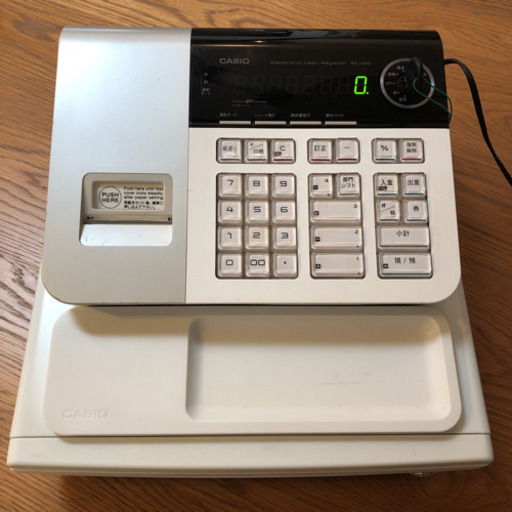 CASIO 電子レジスター SE-S20  鍵付き