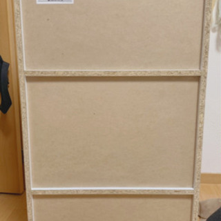 ホワイト 3段ボックス の画像