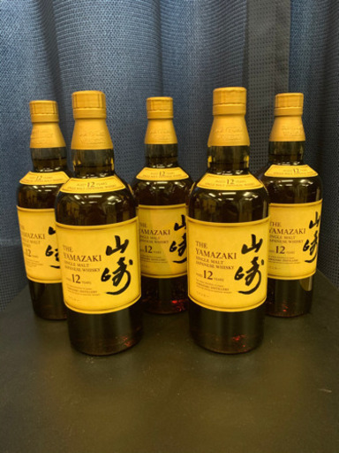 山崎12年 5本