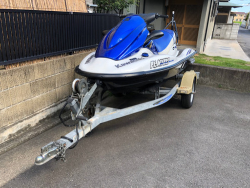 マリンジェット＋トレーラーセット！カワサキSTX-12F！絶好調！