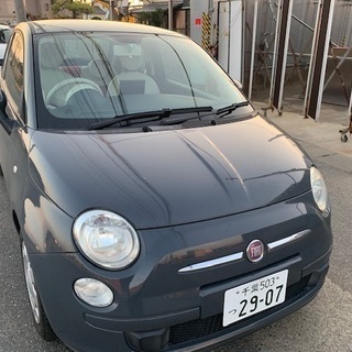 値下げ　車検1年付き　平成22年3月 フィアット 500 １．２　８Ｖ　ポップ　78000k時にタイミングベルト交換しています。の画像