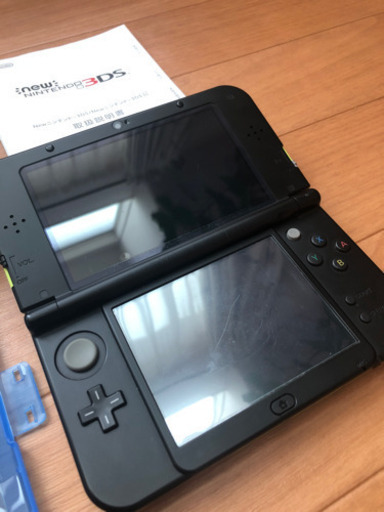 new ニンテンドー 3DS LＬ 中古　ソフト付き