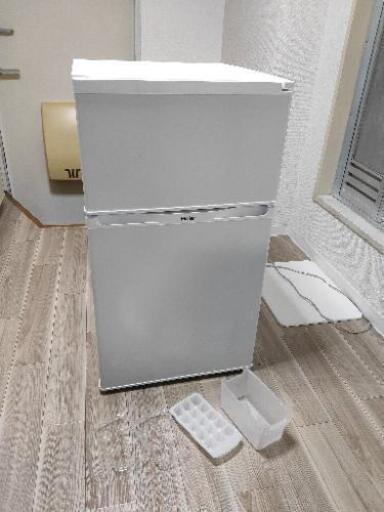 ※値下げしました。【美品】2016年製 Haier JR-N91K 2ドア冷蔵庫