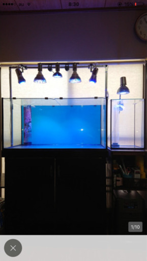 90×45×45連結オーバーフロー水槽