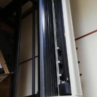 大型カッティングプロッター＋PC、モニターセット、メディアおまけ