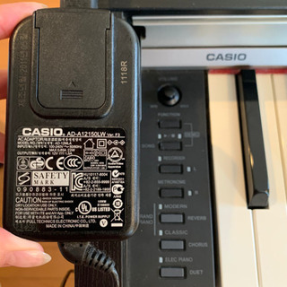 引取限定0円CASIO電子ピアノの画像
