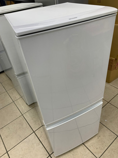 SHARP SJ-D14A-W 137L 冷蔵庫 2015年製