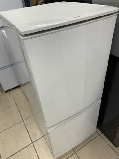 SHARP SJ-D14C-W 137L 冷蔵庫 2017年製