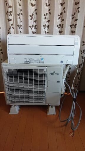 (予約済)並～美品 富士通 ルームエアコン 6畳用 2016年製 AS-C22F-W
