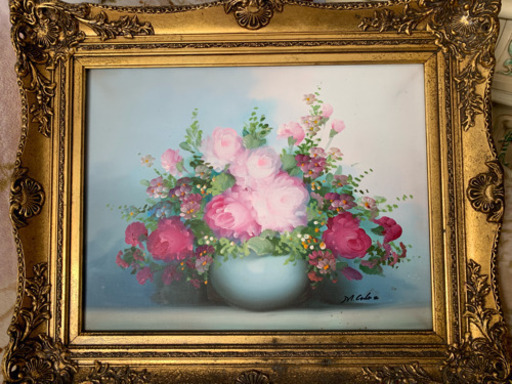 薔薇の絵画