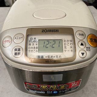 象印　炊飯器　2010年製、まだまだ現役！！