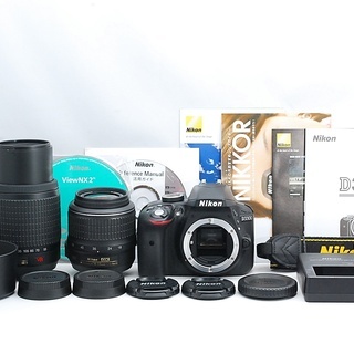 Nikon ニコン D3300 近距離～望遠までOKダブルレンズセットの画像