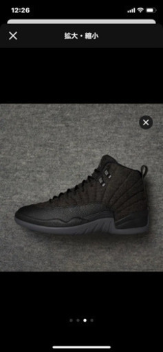ジョーダン12 ナイキ　スニーカー