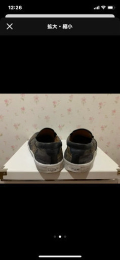 コーチ　スニーカー　スリッポン　COACH