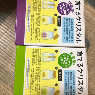 育てるクリスタル パープル＆グリーンの画像