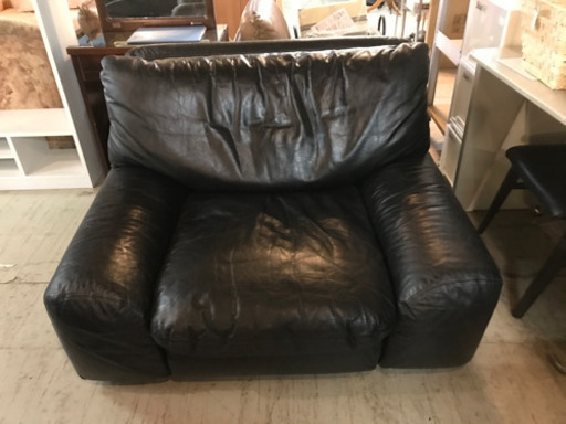 JF00239 高級本革 ソファ 本革製 alfrex アルフレックス 1人用