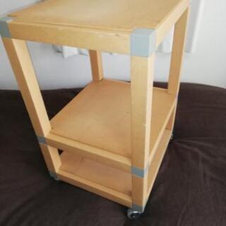 無印良品 紙管ワゴン収納
