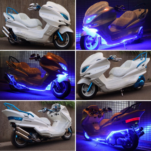 【YAMAHA マジェスティ】世界に一台だけのカスタムエディション！！激目立！！