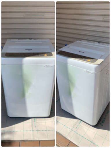 Panasonic パナソニック 洗濯機 NA-F60B10 2017年製 6.0kg